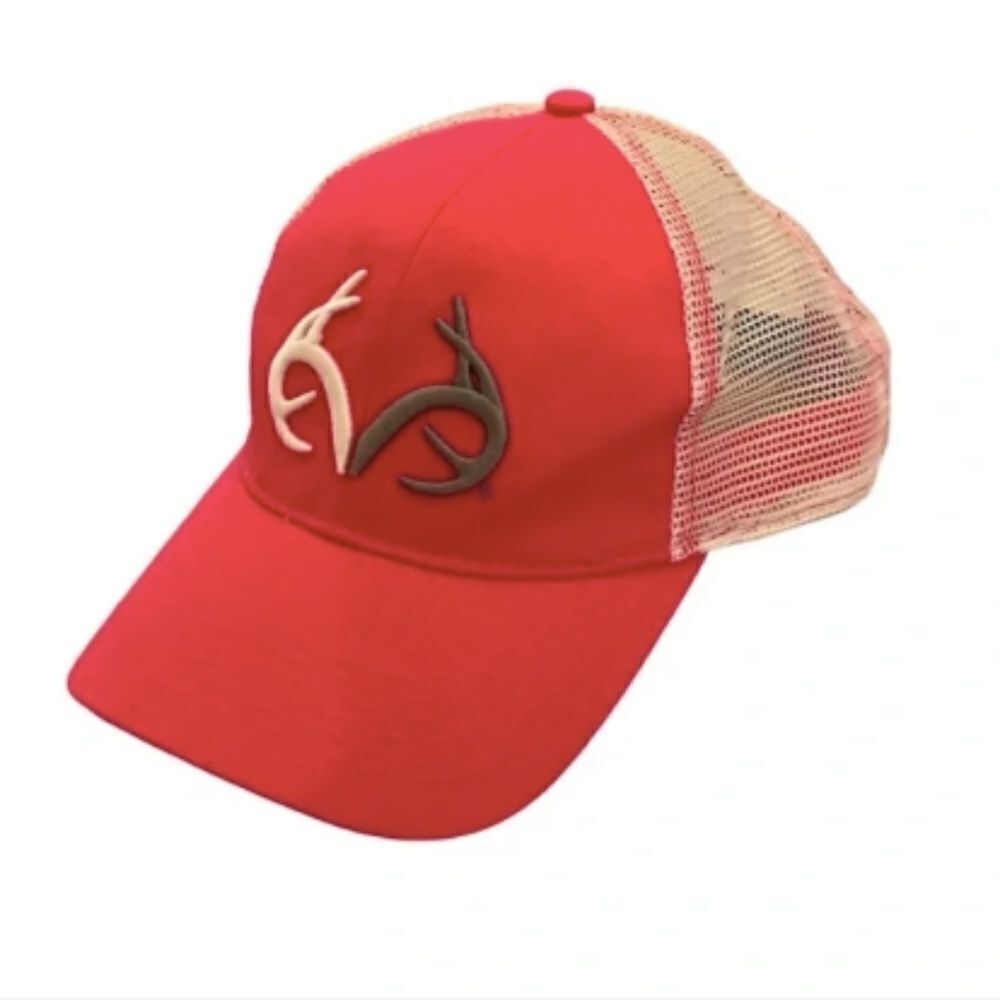 Realtree Pink & White Trucker Hat